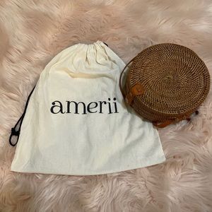 Amerii Atta Straw Luna Bag